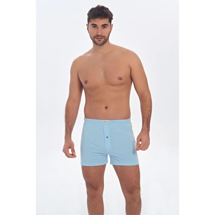 MARSiLYAN- Erkek Pamuklu Önden Düğmeli Klasik Bokser