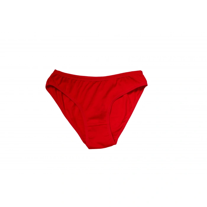 MARSiLYAN-  Kırmızı Yılbaşı Desenli Let İt Snow Pamuklu Külot