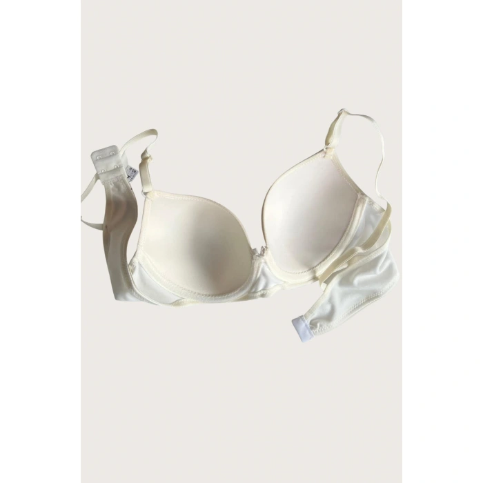 MARSiLYAN- Mikro Kumaş İçi Boş Balenli Günlük Tek Desteksiz Sütyen