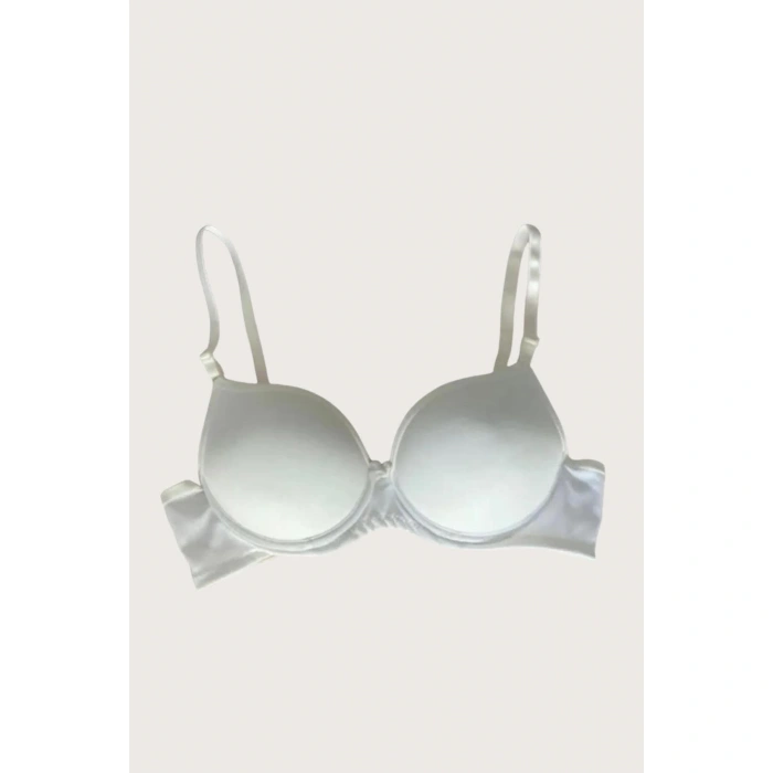 MARSiLYAN- Mikro Kumaş İçi Boş Balenli Günlük Tek Desteksiz Sütyen