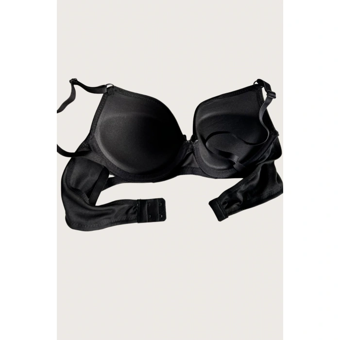 MARSiLYAN- Mikro Kumaş Push Up Dolgulu Balenli Günlük Tek Destekli Sütyen