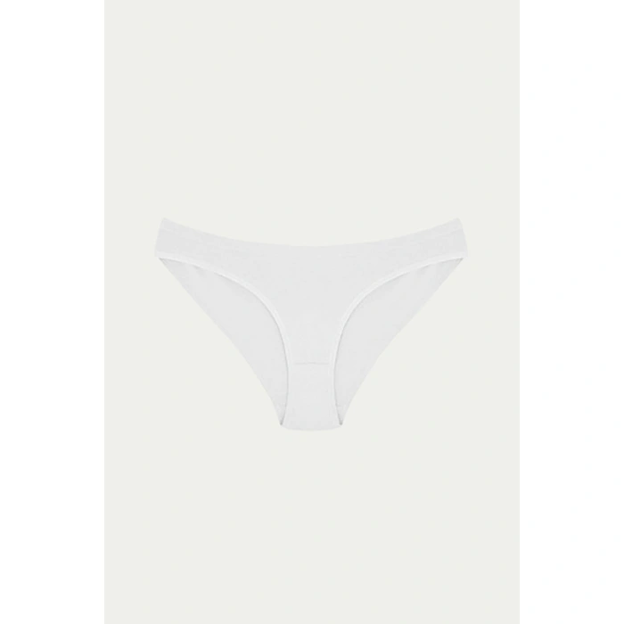 MARSiLYAN- Pamuklu Siyah Beyaz Ten Rengi 3lü Külot