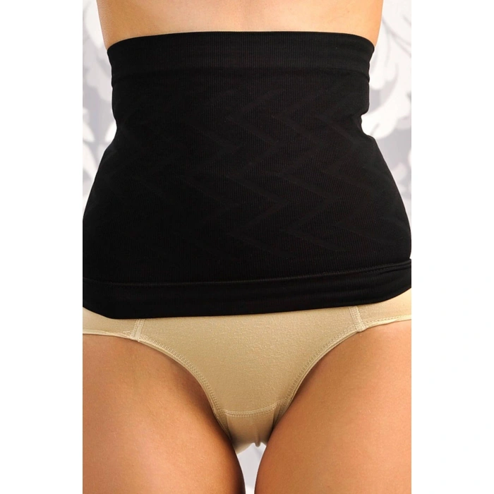 MARSiLYAN- Toparlayıcı Bel İnceltici Dikişsiz Sıkı Bel Korse