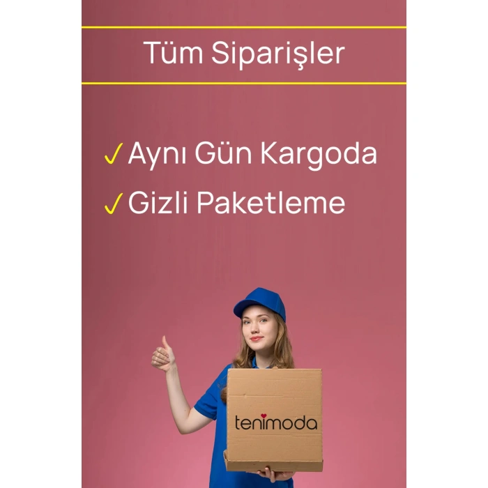 Mavi Özel Bölgesi Ve Göğsü Açık Büyük Beden Babydoll Brf1206