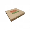 Baskısız Pizza Kutusu 25x25x4 cm Kahverengi