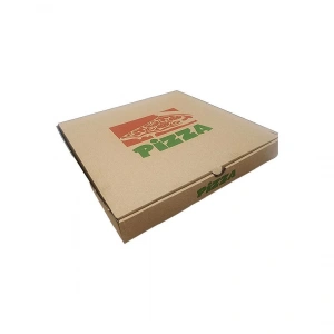 Baskısız Pizza Kutusu 30x30x4 cm Kahverengi