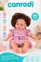0073 60 CM DOLGU GÖVDELİ SAÇLI BÜYÜK BEBEK