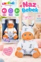 020020 canrodi, Naz Bebek Sesli, 23 cm / +3 yaş