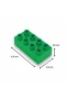 03 555 MAKRO 6 RENKLİ TUĞLA BLOKLAR