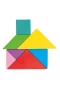 03 569 Ahşap Manyetik Tangram -Pilsan