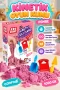 03693 AKSESUARLI PEMBE KİNETİK OYUN KUMU 1000 GR