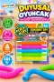04807 -SUN-JRU-POP PLAY TUBES DUYUSAL STRES  OYUNCAĞI MİNİ 5Lİ 2A KRTL