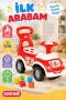 07 828 Smart Baby Ride On Bultaklı İlk Arabam  - Kırmızı