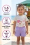 1-5 Yaş Basic Tişört ve Şort Çocuk Takımı
