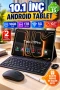 10.1 İnç Android 15 Tablet 16GB RAM 1TB Hafıza – Klavye Mouse ve Kalem Setli 5G WiFi