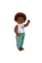 1060091 Dada Kıvırcık Saçlı Bebek 60 cm -Sunman