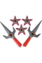 108042588 NEXT NİNJA KNİVES AND STARS RED