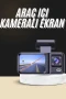 1080P Üç Kameralı Araç DVR Sürüş Kaydedici – 2 İnç IPS Ekran 170° Geniş Açı Ön İç Arka Kamera Sistemi