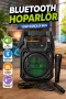 10W Taşınabilir Bluetooth Hoparlör ve Mikrofon – FM Radyo, USB, Micro SD ve TWS