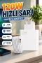 120W USB-C Hızlı Şarj Adaptörü ve Kablo Seti