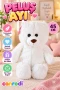 1216B PUFFY SALAŞ AYI 45 CM BEYAZ