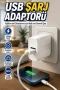 12W USB Şarj Adaptörü – Kompakt Telefon ve Cihaz Şarj Başlığı