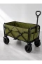 130 KG Kapasiteli Katlanabilir Wagon – Geniş Hacimli Cepli Taşıma Arabası
