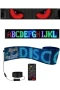 16x96 LED Matrix Esnek RGB Yazı Paneli 60 cm Programlanabilir Kayan Yazı Ekranı