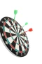 17 İnç Ahşap Dart Tahtası Seti – 4 Metal Uçlu Dart Oku