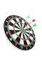 17 İnç Ahşap Dart Tahtası Seti – 4 Metal Uçlu Dart Oku