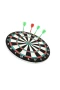 17 İnç Ahşap Dart Tahtası Seti – 4 Metal Uçlu Dart Oku