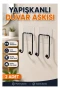 2li Yapışkanlı Askılık – Mutfak Banyo ve Ev İçin