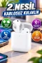 2. Nesil Bluetooth iOS ve Android Uyumlu Kablosuz Kulaklık Çağrı Cevaplama