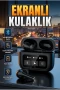 2. Nesil Pro Ekranlı Bluetooth Kulaklık ANC Destekli Siyah Kablosuz Sesli Görüşme