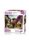 20062Flowered Village Houses 500 Parça Puzzle
