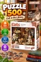 20090 PUZZLE 500 CATS İN THE LİBRARY