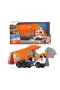 203308369 Dickie Garbage Truckfree wheel light sound B/O lifting fork wt