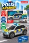 203714013038 Sesli ve Işıklı Uluslararası Polis Arabası -Dickie