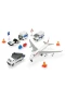 203743001 DickieToys, Havaalanı Oyun Seti