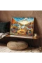 20810 PUZZLE 1000 VOS VOS CAMP FİRE ST SUNSET