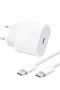 20W USB-C Hızlı Şarj Adaptörü ve Type-C to Lightning Kablo Seti