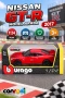 21082 Burago 1:24 Nissan GT-R 2017 Model Araba