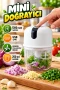 250 ml USB Şarjlı Mini Sarımsak ve Sebze Doğrayıcı – 1300 mAh