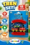 2559 Maxx Wheels Mini Tren Seti 11 Parça -canrodi