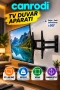 27–55 İnç LCD LED TV Duvar Askı Aparatı Çift Kollu Hareketli VESA Uyumlu