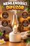 280 ml LED Işıklı Nemlendirici ve Aromaterapi Difüzörü – 1200 mAh USB Şarjlı