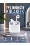 2. Nesil Bluetooth 5.0 Kablosuz Kulaklık – Beyaz, 8 Saat Pil, IPX7 ve Dokunmatik Kontrol