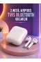 2. Nesil TWS Bluetooth 5.0 Kulaklık – Beyaz, IPX7, Dokunmatik Kontrol ve Kablosuz Şarj