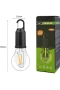 Şarjlı Retro LED Kamp Lambası – 3 Aydınlatma Modlu, Type-C Girişli ve Askı Kancalı