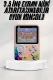 3 İnç LCD Ekranlı 500 Oyunlu Mini Taşınabilir Retro Oyun Konsolu